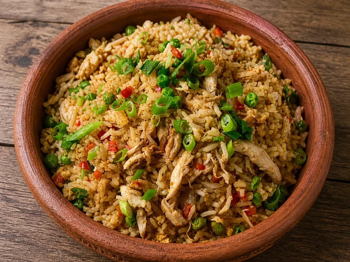 chicken fried rice Bangladeshi food Malaysia